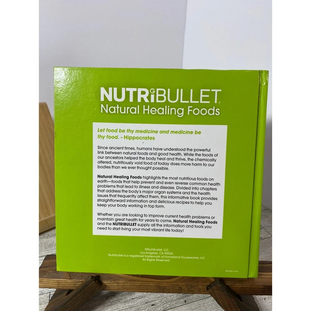 Nutribullet Bundle‎ - Natural Healing Foods and User Guide Recipe Book Set